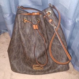 Michael Kors drawstring bag